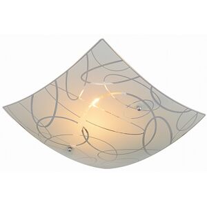 BES LED LED Plafondlamp - Plafondverlichting - Trion Spirilo - E27 Fitting - 1-lichts - Vierkant - Mat Wit - Aluminium BES LED LED Plafondlamp - Plafondverlichting - Trion Spirilo - E27 Fitting - 1-lichts - Vierkant - Mat Wit - Aluminium