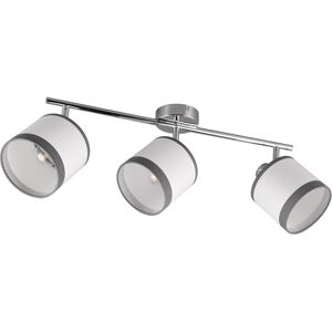 BES LED LED Plafondlamp - Plafondverlichting - Trion Vamos - E14 Fitting - 3-lichts - Rond - Chroom - Metaal - Max 10W BES LED LED Plafondlamp - Plafondverlichting - Trion Vamos - E14 Fitting - 3-lichts - Rond - Chroom - Metaal - Max 10W