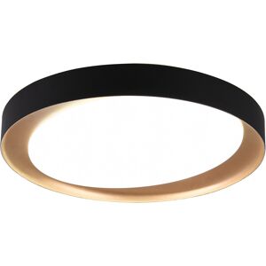 BES LED LED Plafondlamp - Plafondverlichting - Trion Zati - 24W - Aanpasbare Kleur - Afstandsbediening - Dimbaar - Rond - Mat Zwart - Kunststof BES LED LED Plafondlamp - Plafondverlichting - Trion Zati - 24W - Aanpasbare Kleur - Afstandsbediening - Dimbaar - Rond - Mat Zwart - Kunststof