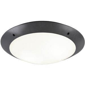 BES LED LED Plafondlamp - Badkamerlamp - Trion Camiro - Opbouw Rond - Waterdicht IP54 - E27 Fitting - 2-lichts - Mat Antraciet - Kunststof BES LED LED Plafondlamp - Badkamerlamp - Trion Camiro - Opbouw Rond - Waterdicht IP54 - E27 Fitting - 2-lichts - Mat Antraciet - Kunststof
