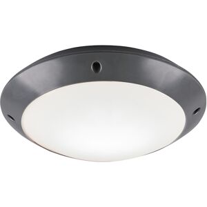 BES LED LED Plafondlamp - Badkamerlamp - Trion Camiro - Opbouw Rond - Waterdicht IP54 - E27 Fitting - Mat Antraciet - Kunststof BES LED LED Plafondlamp - Badkamerlamp - Trion Camiro - Opbouw Rond - Waterdicht IP54 - E27 Fitting - Mat Antraciet - Kunststof