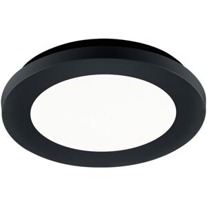 BES LED LED Plafondlamp - Badkamerlamp - Trion Camy - Opbouw Rond 9W - Spatwaterdicht IP44 - Dimbaar - Warm Wit 3000K - Mat Zwart BES LED LED Plafondlamp - Badkamerlamp - Trion Camy - Opbouw Rond 9W - Spatwaterdicht IP44 - Dimbaar - Warm Wit 3000K - Mat Zwart