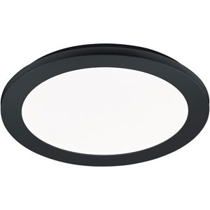 BES LED LED Plafondlamp - Badkamerlamp - Trion Camy - Opbouw Rond 13W - Spatwaterdicht IP44 - Dimbaar - Warm Wit 3000K - Mat Zwart BES LED LED Plafondlamp - Badkamerlamp - Trion Camy - Opbouw Rond 13W - Spatwaterdicht IP44 - Dimbaar - Warm Wit 3000K - Mat Zwart