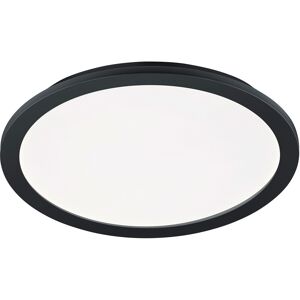 BES LED LED Plafondlamp - Badkamerlamp - Trion Camy - Opbouw Rond 22W - Spatwaterdicht IP44 - Dimbaar - Warm Wit 3000K - Mat Zwart BES LED LED Plafondlamp - Badkamerlamp - Trion Camy - Opbouw Rond 22W - Spatwaterdicht IP44 - Dimbaar - Warm Wit 3000K - Mat Zwart