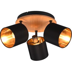 BES LED LED Plafondspot - Plafondverlichting - Trion Torry - E14 Fitting - 3-lichts - Rond - Mat Bruin - Aluminium BES LED LED Plafondspot - Plafondverlichting - Trion Torry - E14 Fitting - 3-lichts - Rond - Mat Bruin - Aluminium