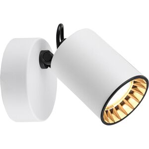 BES LED LED Wandspot - Trion Pirlo - GU10 Fitting - 1-lichts - Rond - Mat Wit - Aluminium BES LED LED Wandspot - Trion Pirlo - GU10 Fitting - 1-lichts - Rond - Mat Wit - Aluminium
