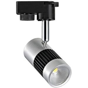 BES LED LED Railverlichting - Track Spot - 13W 1 Fase - Rond - Natuurlijk Wit 4200K - Mat Zwart/Zilver Aluminium BES LED LED Railverlichting - Track Spot - 13W 1 Fase - Rond - Natuurlijk Wit 4200K - Mat Zwart/Zilver Aluminium