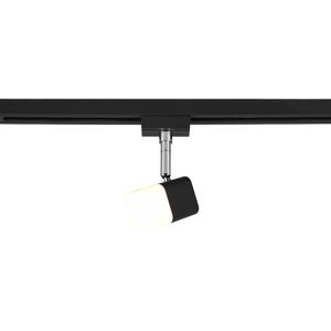 BES LED LED Railverlichting - Track Spot - Trion Dual Ribon - 2 Fase - 3.5W - Warm Wit 3000K - Dimbaar - Rechthoek - Mat Zwart - Aluminium BES LED LED Railverlichting - Track Spot - Trion Dual Ribon - 2 Fase - 3.5W - Warm Wit 3000K - Dimbaar - Rechthoek - Mat Zwart - Aluminium