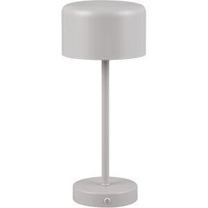 BES LED LED Tafellamp met Oplaadbare Batterijen - Trion Elf - 1.5W - Warm Wit 3000K - Grijs - Metaal BES LED LED Tafellamp met Oplaadbare Batterijen - Trion Elf - 1.5W - Warm Wit 3000K - Grijs - Metaal