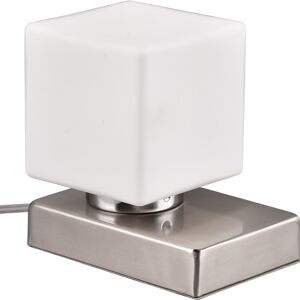 BES LED LED Tafellamp - Tafelverlichting - Trion Litt - E14 Fitting - Mat Nikkel - Metaal BES LED LED Tafellamp - Tafelverlichting - Trion Litt - E14 Fitting - Mat Nikkel - Metaal