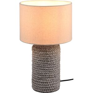BES LED LED Tafellamp - Tafelverlichting - Trion Manon - E27 Fitting - Rond - Mat Bruin - Keramiek BES LED LED Tafellamp - Tafelverlichting - Trion Manon - E27 Fitting - Rond - Mat Bruin - Keramiek