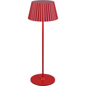 BES LED LED Tafellamp - Trion Uraz - 1.5W - Warm Wit 3000K - Oplaadbare batterijen - Rood - Metaal BES LED LED Tafellamp - Trion Uraz - 1.5W - Warm Wit 3000K - Oplaadbare batterijen - Rood - Metaal