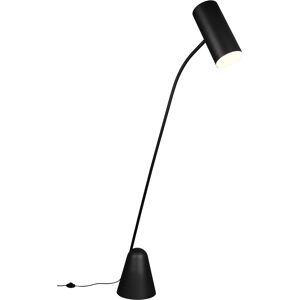 LED Vloerlamp - Cinque Cialto - 1 Lichtpunt - E27-fitting - Voetschakelaar - Mat Zwart - Metaal LED Vloerlamp - Cinque Cialto - 1 Lichtpunt - E27-fitting - Voetschakelaar - Mat Zwart - Metaal