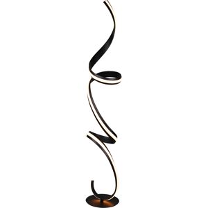 LED Vloerlamp - Cinque Cisenna - 1 Lichtpunt van 52 Watt - Dimbaar - Aanpasbare Lichtkleur - Voetschakelaar - Mat Zwart - Metaal LED Vloerlamp - Cinque Cisenna - 1 Lichtpunt van 52 Watt - Dimbaar - Aanpasbare Lichtkleur - Voetschakelaar - Mat Zwart - Metaal