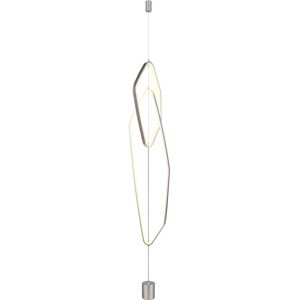 LED Vloerlamp - Cinque Civasto - 1 Lichtpunt van 29 Watt - Dimbaar - Aanpasbare Lichtkleur - Voetschakelaar - Mat Nikkel - Aluminium LED Vloerlamp - Cinque Civasto - 1 Lichtpunt van 29 Watt - Dimbaar - Aanpasbare Lichtkleur - Voetschakelaar - Mat Nikkel - Aluminium