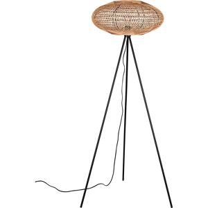 BES LED LED Vloerlamp - Trion Eddie - E27 Fitting - Rond - Mat Zwart - Metaal BES LED LED Vloerlamp - Trion Eddie - E27 Fitting - Rond - Mat Zwart - Metaal