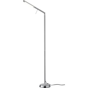 BES LED LED Vloerlamp - Trion Filiga XL - 6W - Warm Wit 3000K - 1-lichts - Dimbaar - Rond - Mat Nikkel - Aluminium BES LED LED Vloerlamp - Trion Filiga XL - 6W - Warm Wit 3000K - 1-lichts - Dimbaar - Rond - Mat Nikkel - Aluminium