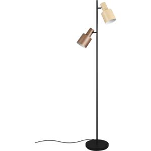 BES LED LED Vloerlamp - Trion Guido - E27 Fitting - 2-lichts - IP20 - Voetschakelaar - Multikleur - Metaal BES LED LED Vloerlamp - Trion Guido - E27 Fitting - 2-lichts - IP20 - Voetschakelaar - Multikleur - Metaal