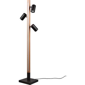 BES LED LED Vloerlamp - Trion Harley - GU10 Fitting - 3000K - Warm Wit - 4-lichts - IP20 - Schakelaar - Mat Zwart - Metaal BES LED LED Vloerlamp - Trion Harley - GU10 Fitting - 3000K - Warm Wit - 4-lichts - IP20 - Schakelaar - Mat Zwart - Metaal