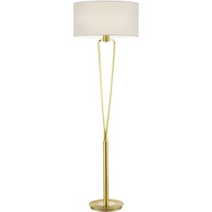 BES LED LED Vloerlamp - Trion Hilton - E27 Fitting - Rond - Mat Goud - Aluminium BES LED LED Vloerlamp - Trion Hilton - E27 Fitting - Rond - Mat Goud - Aluminium