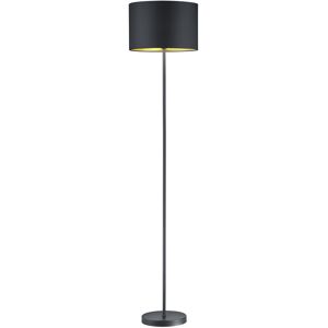 BES LED LED Vloerlamp - Trion Hostons - E27 Fitting - Rond - Mat Zwart - Aluminium BES LED LED Vloerlamp - Trion Hostons - E27 Fitting - Rond - Mat Zwart - Aluminium