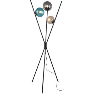 BES LED LED Vloerlamp - Trion Lancia - E14 Fitting - 3-lichts - Rond - Meerkleurig - Aluminium BES LED LED Vloerlamp - Trion Lancia - E14 Fitting - 3-lichts - Rond - Meerkleurig - Aluminium