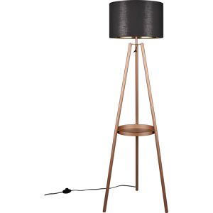 BES LED LED Vloerlamp - Trion Loet - E27 Fitting - Rond - Coffee - Metaal BES LED LED Vloerlamp - Trion Loet - E27 Fitting - Rond - Coffee - Metaal