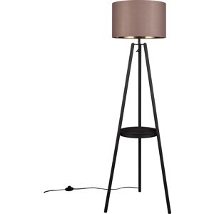 BES LED LED Vloerlamp - Trion Loet - E27 Fitting - Rond - Mat Zwart - Metaal BES LED LED Vloerlamp - Trion Loet - E27 Fitting - Rond - Mat Zwart - Metaal