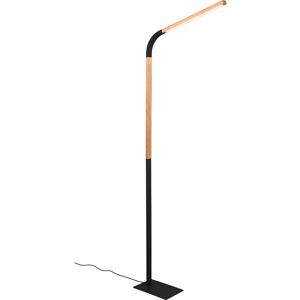BES LED LED Vloerlamp - Trion Rios - 11W - Warm Wit 3000K - Dimbaar - Mat Zwart - Metaal BES LED LED Vloerlamp - Trion Rios - 11W - Warm Wit 3000K - Dimbaar - Mat Zwart - Metaal