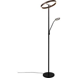 BES LED LED Vloerlamp - Trion Sillie - 44.5W - Aanpasbare Kleur - Dimbaar - Mat Zwart - Metaal BES LED LED Vloerlamp - Trion Sillie - 44.5W - Aanpasbare Kleur - Dimbaar - Mat Zwart - Metaal