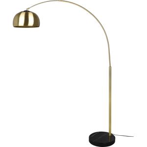 BES LED LED Vloerlamp - Trion Tina - E27 Fitting - Voetschakelaar - Rond - Mat Messing - Metaal BES LED LED Vloerlamp - Trion Tina - E27 Fitting - Voetschakelaar - Rond - Mat Messing - Metaal