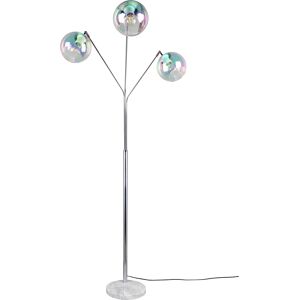 BES LED LED Vloerlamp - Trion Tonton - E27 Fitting - 3-lichts - IP20 - Schakelaar - Chroom - Metaal BES LED LED Vloerlamp - Trion Tonton - E27 Fitting - 3-lichts - IP20 - Schakelaar - Chroom - Metaal