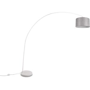 BES LED LED Vloerlamp - Trion Yavas - E27 Fitting - Voetschakelaar - Rond - Mat Wit - Metaal BES LED LED Vloerlamp - Trion Yavas - E27 Fitting - Voetschakelaar - Rond - Mat Wit - Metaal