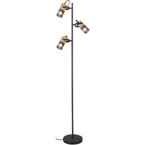 BES LED LED Vloerlamp - Trion Yosh - E14 Fitting - Rond - Mat Zwart - Aluminium BES LED LED Vloerlamp - Trion Yosh - E14 Fitting - Rond - Mat Zwart - Aluminium
