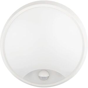 BES LED LED Wandlamp met Sensor - Kozolux Sorta - 20W 1600lm - Helder/Koud Wit 6500K - IP54 - Rond - Wit BES LED LED Wandlamp met Sensor - Kozolux Sorta - 20W 1600lm - Helder/Koud Wit 6500K - IP54 - Rond - Wit