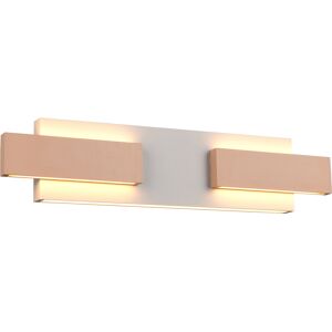 LED Wandlamp - Musterring Rivera - 1 Lichtpunt van 25 Watt - Dimbaar - Aanpasbare Lichtkleur - Geheugenfunctie - Nachtlamp - Up-and-down Verlichting - Afstandsbediening - Warm Grijs - Metaal LED Wandlamp - Musterring Rivera - 1 Lichtpunt van 25 Watt - Dimbaar - Aanpasbare Lichtkleur - Geheugenfunctie - Nachtlamp - Up-and-down Verlichting - Afstandsbediening - Warm Grijs - Metaal