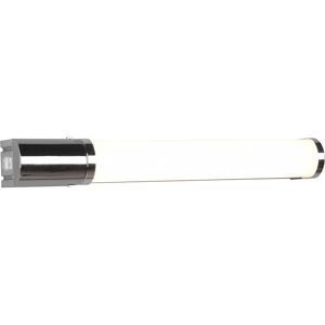 BES LED LED Wandlamp - Trion Pilana - 8W - Warm Wit 3000K - Spatwaterdicht IP44 - Rond - Glans Chroom - Kunststof BES LED LED Wandlamp - Trion Pilana - 8W - Warm Wit 3000K - Spatwaterdicht IP44 - Rond - Glans Chroom - Kunststof