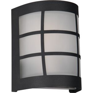 BES LED LED Wandlamp - Trion Vynor - 1 Lichtpunt tot 25 Watt - E27-fitting - IP44 - Mat Zwart - Roestvaststaal BES LED LED Wandlamp - Trion Vynor - 1 Lichtpunt tot 25 Watt - E27-fitting - IP44 - Mat Zwart - Roestvaststaal