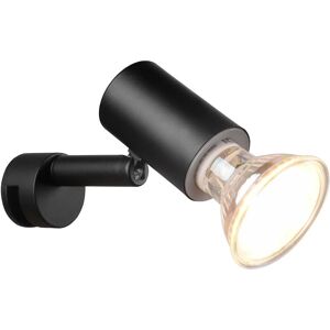 BES LED LED Wandlamp - Wandverlichting - Trion Loreno - GU10 Fitting - Spatwaterdicht IP44 - Rond - Mat Zwart - Aluminium BES LED LED Wandlamp - Wandverlichting - Trion Loreno - GU10 Fitting - Spatwaterdicht IP44 - Rond - Mat Zwart - Aluminium