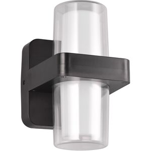BES LED LED Wandlamp - Wandverlichting - Trion Meyra - 3.5W - 2 Lichtpunten - Warm Wit 3000K - Kegel - Mat Zwart - Kunststof BES LED LED Wandlamp - Wandverlichting - Trion Meyra - 3.5W - 2 Lichtpunten - Warm Wit 3000K - Kegel - Mat Zwart - Kunststof