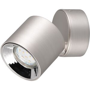 BES LED LED Wandlamp - Wandverlichting - Trion Pinati - GU10 Fitting - Rond - Mat Nikkel - Metaal BES LED LED Wandlamp - Wandverlichting - Trion Pinati - GU10 Fitting - Rond - Mat Nikkel - Metaal