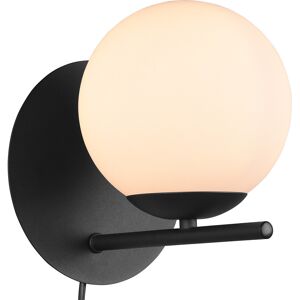 BES LED LED Wandlamp - Wandverlichting - Trion Pora - E14 Fitting - Rond - Mat Zwart - Aluminium BES LED LED Wandlamp - Wandverlichting - Trion Pora - E14 Fitting - Rond - Mat Zwart - Aluminium