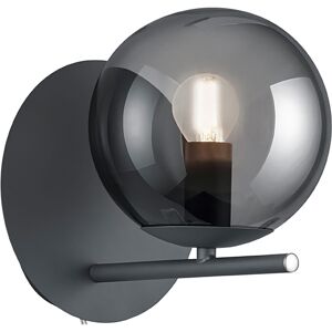 BES LED LED Wandlamp - Wandverlichting - Trion Pora - E14 Fitting - Rond - Mat Antraciet - Aluminium BES LED LED Wandlamp - Wandverlichting - Trion Pora - E14 Fitting - Rond - Mat Antraciet - Aluminium
