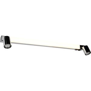 BES LED LED Wandlamp - Wandverlichting - Trion Rucola XL - 9W - Aanpasbare Kleur - GU10 Fitting - IP44 - Chroom - Metaal BES LED LED Wandlamp - Wandverlichting - Trion Rucola XL - 9W - Aanpasbare Kleur - GU10 Fitting - IP44 - Chroom - Metaal