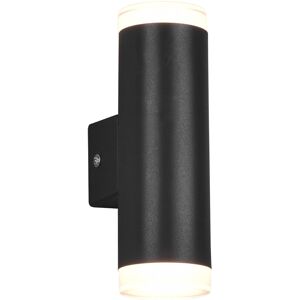 BES LED LED Wandlamp - Wandverlichting - Trion Yar - 8W - Warm Wit 3000K - Rond - Mat Zwart - Kunststof BES LED LED Wandlamp - Wandverlichting - Trion Yar - 8W - Warm Wit 3000K - Rond - Mat Zwart - Kunststof