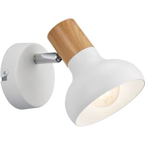 BES LED LED Wandspot - Trion Livori - E14 Fitting - 1-lichts - Rond - Mat Wit - Metaal BES LED LED Wandspot - Trion Livori - E14 Fitting - 1-lichts - Rond - Mat Wit - Metaal