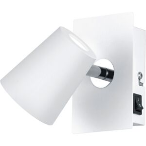 BES LED LED Wandspot - Trion Narca - 6W - Warm Wit 3000K - 1-lichts - Vierkant - Mat Wit - Aluminium BES LED LED Wandspot - Trion Narca - 6W - Warm Wit 3000K - 1-lichts - Vierkant - Mat Wit - Aluminium
