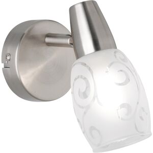 BES LED LED Wandspot - Wandverlichting - Trion Kalora - E14 Fitting - 1-lichts - Rond - Mat Nikkel - Aluminium BES LED LED Wandspot - Wandverlichting - Trion Kalora - E14 Fitting - 1-lichts - Rond - Mat Nikkel - Aluminium