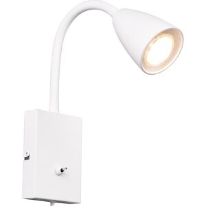 BES LED LED Wandspot - Wandverlichting - Trion Wolly - GU10 Fitting - 1-lichts - Rechthoek - Mat Wit - Aluminium BES LED LED Wandspot - Wandverlichting - Trion Wolly - GU10 Fitting - 1-lichts - Rechthoek - Mat Wit - Aluminium