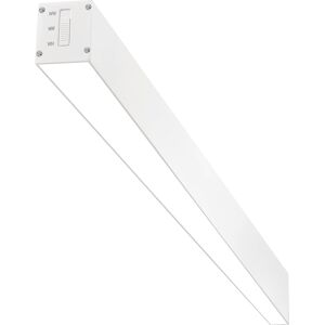 BES LED Lineaire LED Hanglamp - Lijnverlichting - Kozolux Tino - 40W 4200lm - Helder/Koud Wit 6500K - 120cm - Wit BES LED Lineaire LED Hanglamp - Lijnverlichting - Kozolux Tino - 40W 4200lm - Helder/Koud Wit 6500K - 120cm - Wit